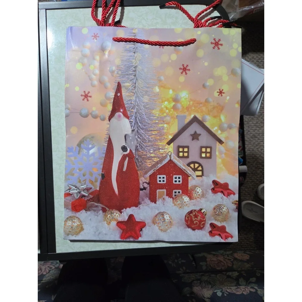 12pk Christmas Bags Mixed Designs